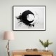 Black Circle 5 Abstract Wall Art