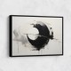 Black Circle 6 Abstract Wall Art