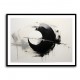 Black Circle 6 Abstract Wall Art
