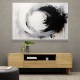 Black Circle 7 Abstract Wall Art