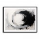 Black Circle 7 Abstract Wall Art