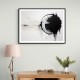 Black Circle 8 Abstract Wall Art