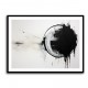 Black Circle 8 Abstract Wall Art