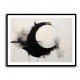 Black Circle 9 Abstract Wall Art