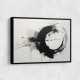 Black Circle 10 Abstract Wall Art