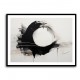 Black Circle 11 Abstract Wall Art