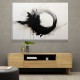 Black Circle 12 Abstract Wall Art