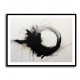 Black Circle 12 Abstract Wall Art