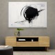 Black Circle 13 Abstract Wall Art