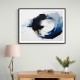 Blue Circle 1 Abstract Wall Art