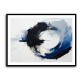 Blue Circle 1 Abstract Wall Art