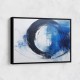 Blue Circle 2 Abstract Wall Art
