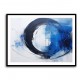 Blue Circle 2 Abstract Wall Art