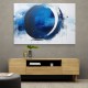 Blue Circle 3 Abstract Wall Art