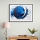 Blue Circle 3 Abstract Wall Art