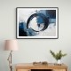 Blue Circle 7 Abstract Wall Art