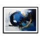 Blue Circle 9 Abstract Wall Art