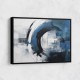 Blue Circle 12 Abstract Wall Art