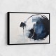 Blue Circle 14 Abstract Wall Art