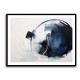 Blue Circle 14 Abstract Wall Art