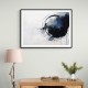 Blue Circle 16 Abstract Wall Art