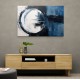 Blue Circle 18 Abstract Wall Art