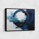 Blue Circle 19 Abstract Wall Art