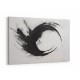 Black Circle 14 Abstract Wall Art
