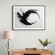 Black Circle 14 Abstract Wall Art