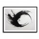 Black Circle 14 Abstract Wall Art