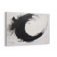 Black Circle 16 Abstract Wall Art