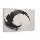 Black Circle 17 Abstract Wall Art