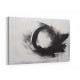 Black Circle 18 Abstract Wall Art