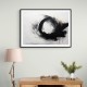 Black Circle 18 Abstract Wall Art