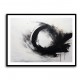 Black Circle 18 Abstract Wall Art