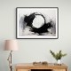 Black Circle 19 Abstract Wall Art