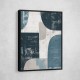 Minimalist Boho Shapes Dusty Blue 4