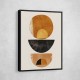 Minimalist Boho Shapes Rusty Gold 2