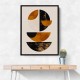 Minimalist Boho Shapes Rusty Gold 4