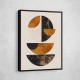 Minimalist Boho Shapes Rusty Gold 4