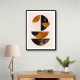 Minimalist Boho Shapes Rusty Gold 4