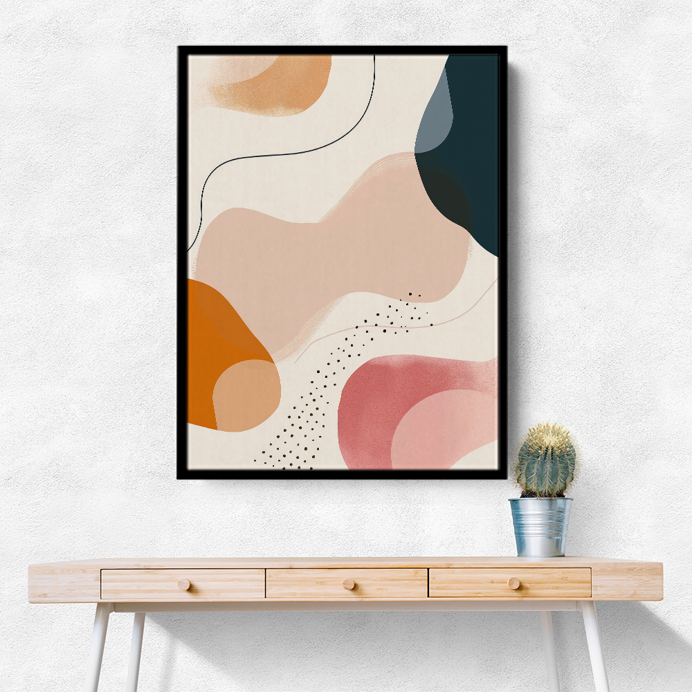 Minimalist Boho Shapes Pastel 1