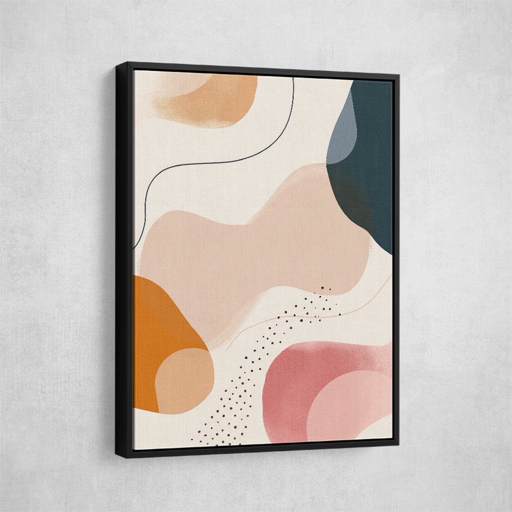 Minimalist Boho Shapes Pastel 1