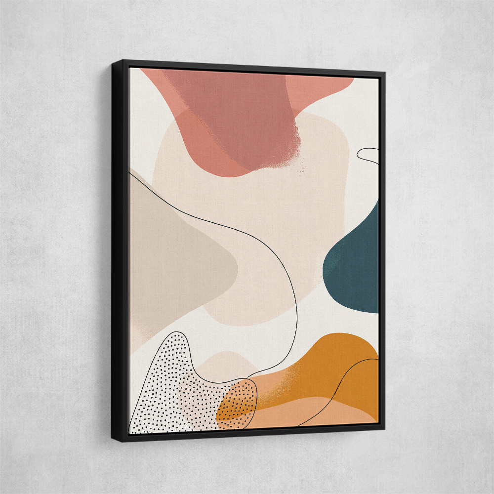 Minimalist Boho Shapes Pastel 2