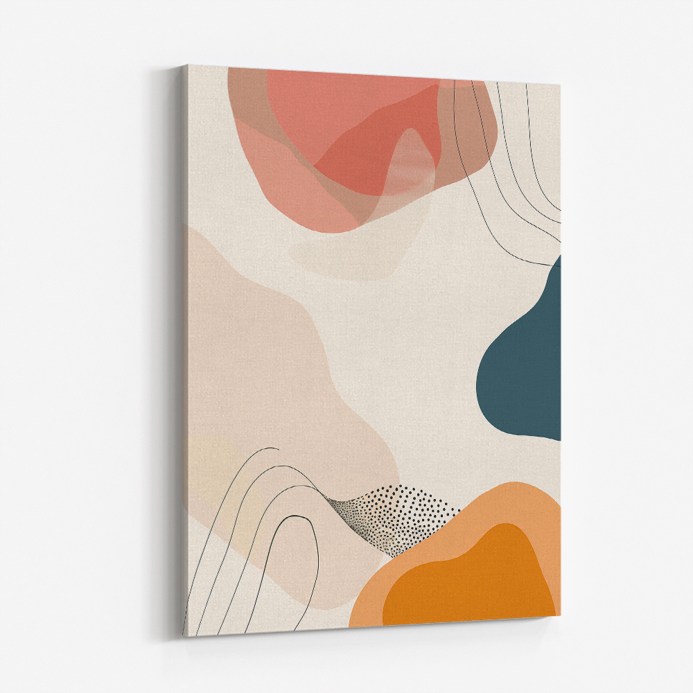 Minimalist Boho Shapes Pastel 5