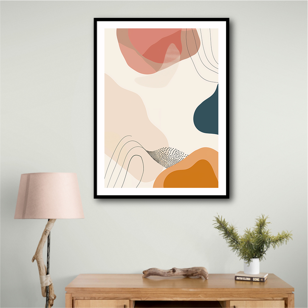 Minimalist Boho Shapes Pastel 5