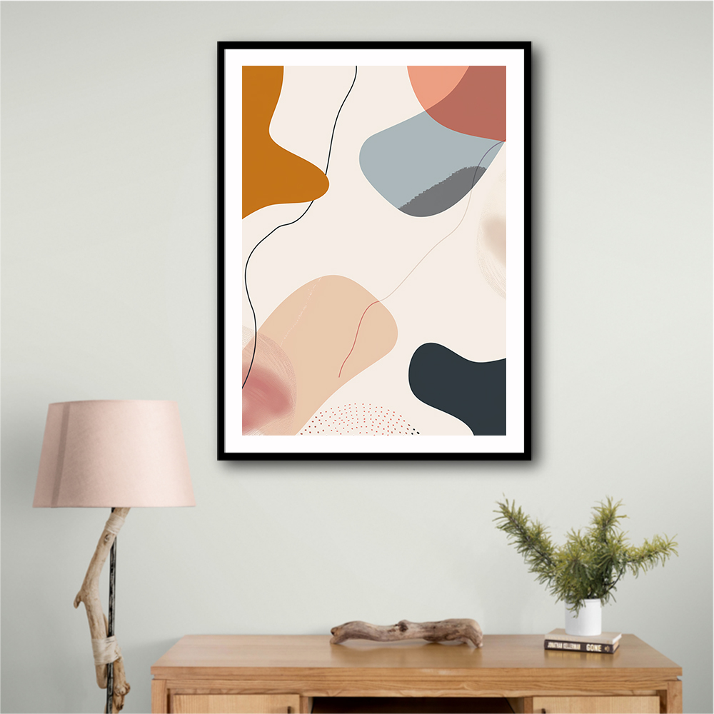 Minimalist Boho Shapes Pastel 6