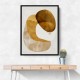 Minimalist Boho Shapes Rusty Gold 5