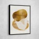 Minimalist Boho Shapes Rusty Gold 8