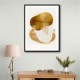 Minimalist Boho Shapes Rusty Gold 8